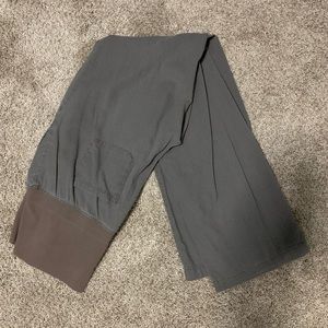 Old Navy Maternity Small Taupe Linen Pants